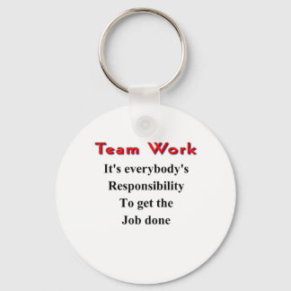 Team work key ring