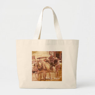 Team Work Large Tote Bag