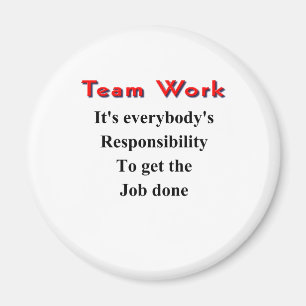 Team work magnet