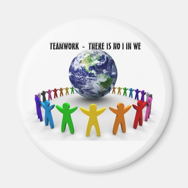 TEAM WORK MAGNET (Front)