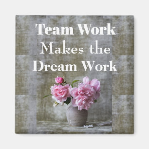 Team Work Magnet