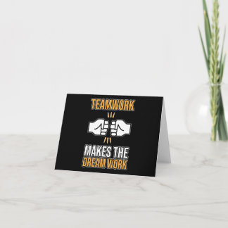 Team Work Makes Dream Work Employee Appreciation G Invitation