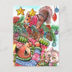 Team Work Postcard