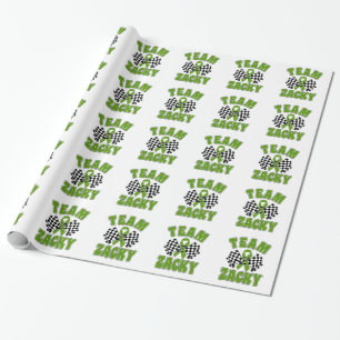 Team Zacky Wrapping Paper