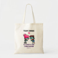 Team Zombie Cute Zombie Couple Wedding
