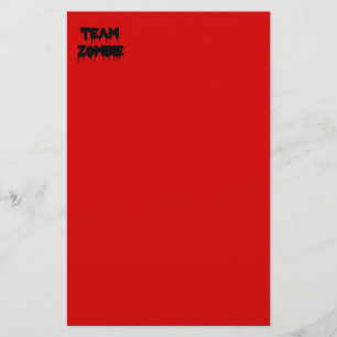Team Zombie Stationery