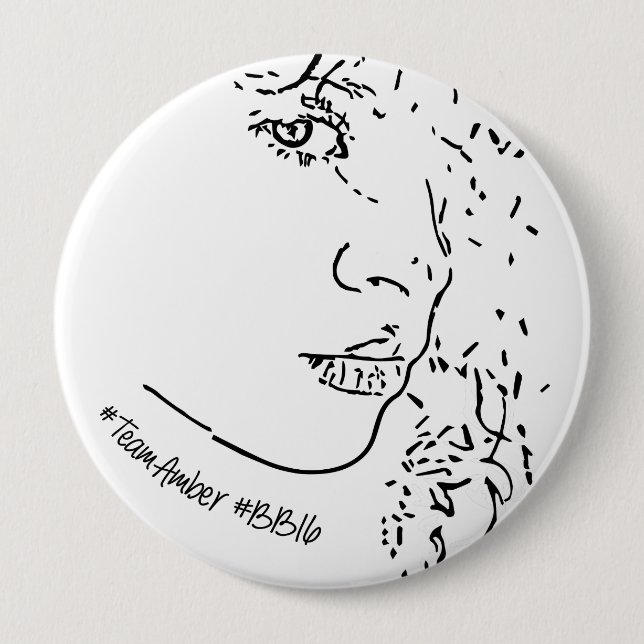 #TeamAmber Supporter Pin (Front)