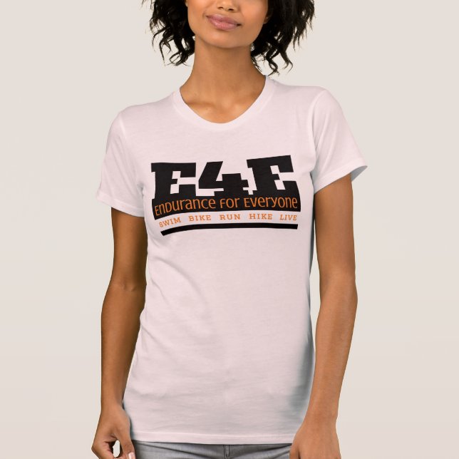 teamE4E women's Performance Tee (Front)