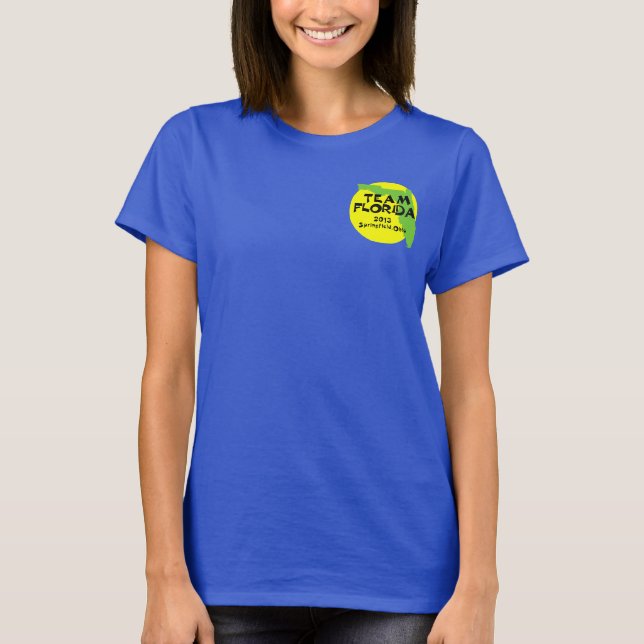 TeamFlorida-Cindy Elliott T-Shirt (Front)