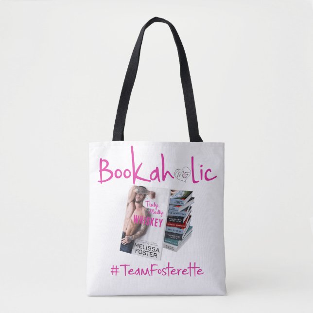 #TeamFosterette Bookaholic Tote Bag (Front)