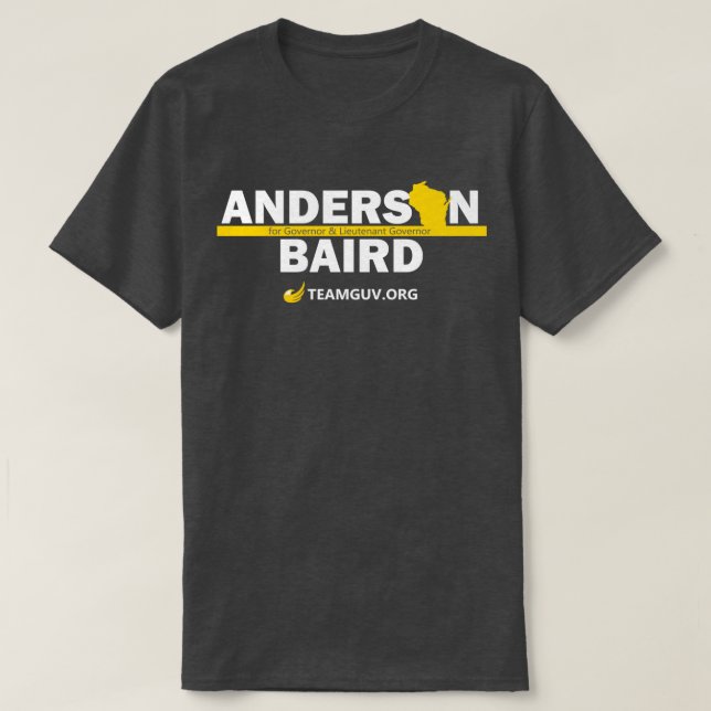 TeamGuv — Anderson / Baird T-Shirt (Design Front)