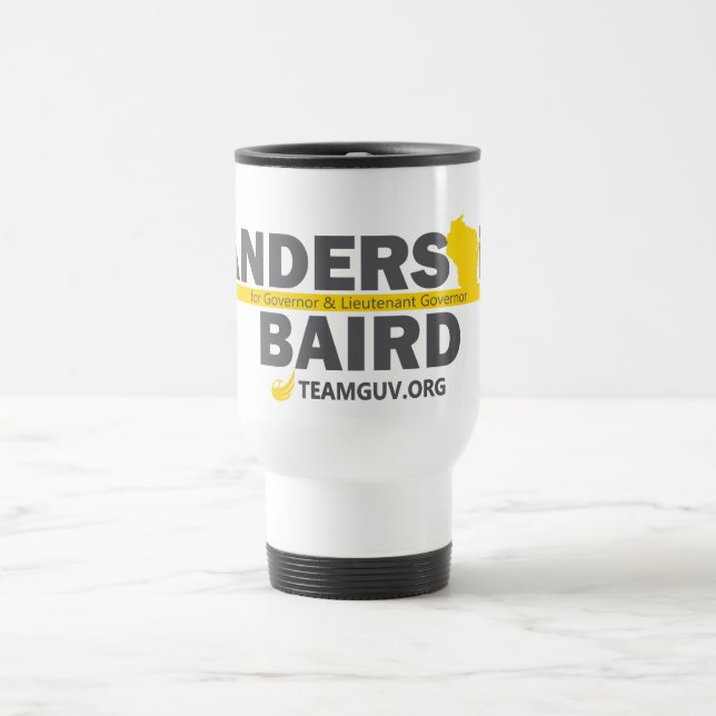 TeamGuv — Anderson / Baird Travel Mug (Center)