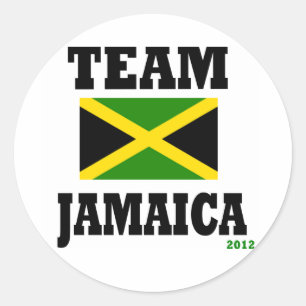 teamjam1 classic round sticker
