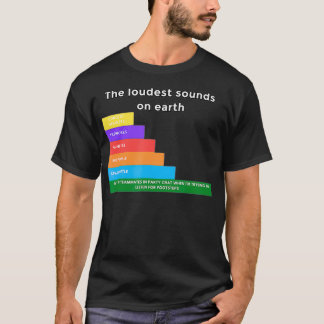 Teammates Loudest Sounds On Earth Funny Gamer Men  T-Shirt