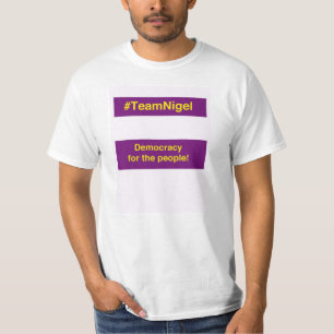 TeamNigel tee shirt