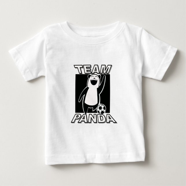 TeamPanda copy Baby T-Shirt (Front)