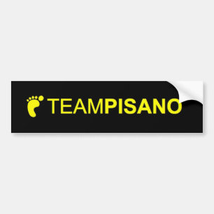 TeamPisano Bumper sticker