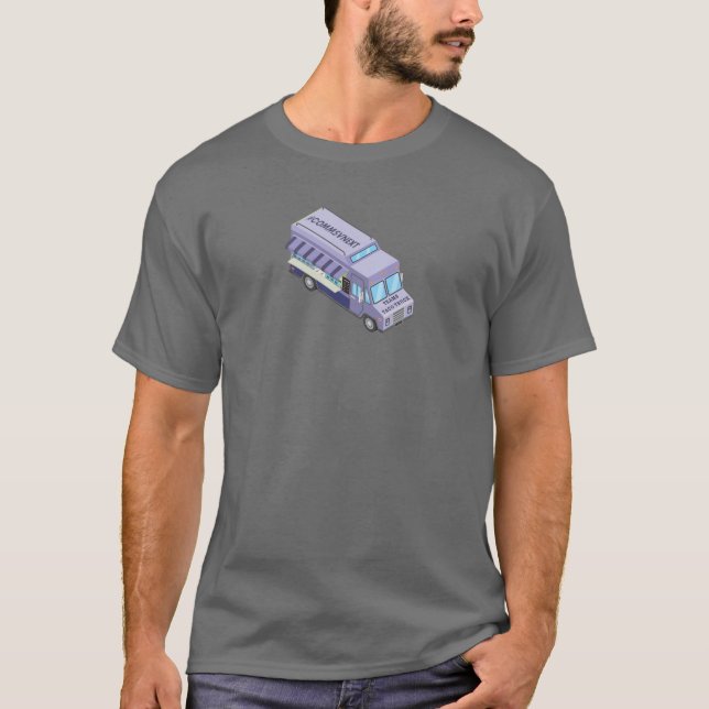 Teams Taco Truck Mens Grey T-Shirt (Front)