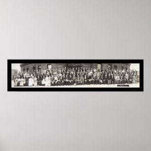 Teamsters Brotherhood Photo 1910 Poster