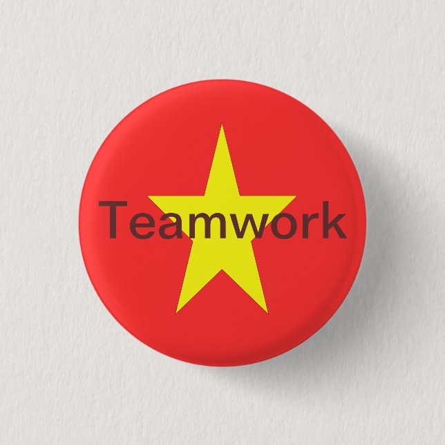 Teamwork Button (Front)