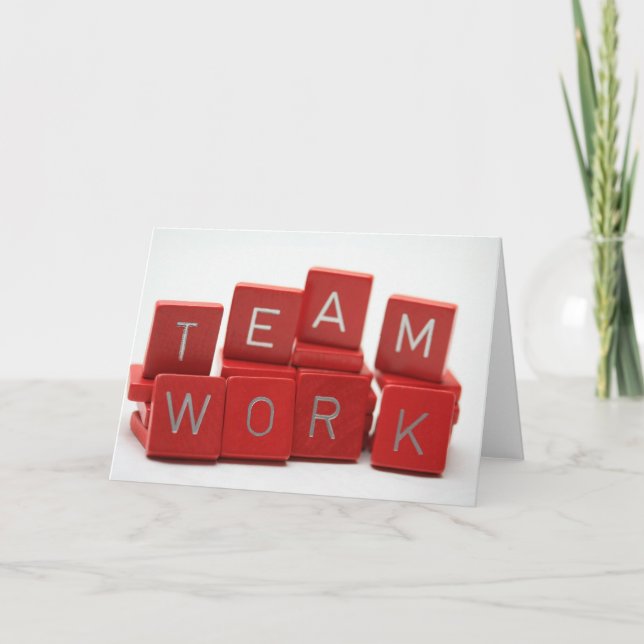 Teamwork Card (Front)