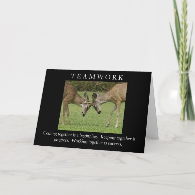 Teamwork Card (Front)