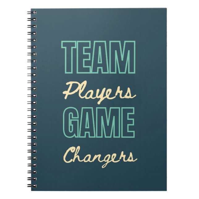 Teamwork Company Business Office Gifts  Notebook (Front)