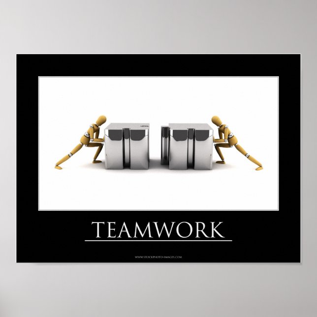 Teamwork Concept Poster (Front)