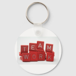 Teamwork Keychain