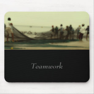 Teamwork Mouse pad