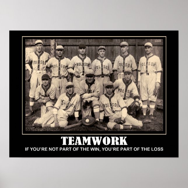 Teamwork... Poster (Front)