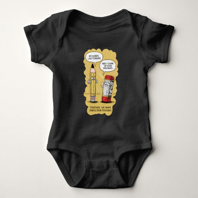 Teamwork Triumph Baby Bodysuit (Front)