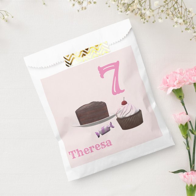 Teaparty Birthday  Favour Bag (Creator Uploaded)