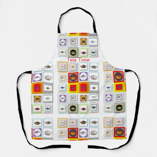  Teapot All Over  Apron