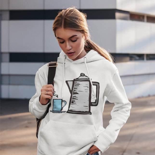 Teapot And Cup Hoodie (Creator Uploaded)