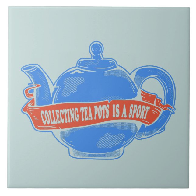Teapot Collecting teapots Tile (Front)