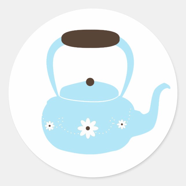Teapot Coordinating Envelope Seals (Front)