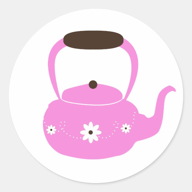 Teapot Coordinating Envelope Seals (Front)