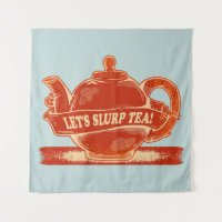 Teapot Funny Drinking Tea
