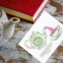 Teapot Grace and Blessings Inspirational
