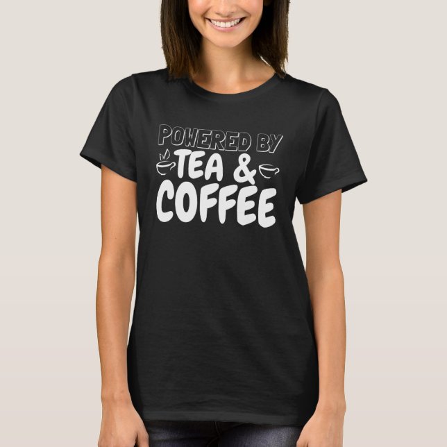 Teapot Herbal Leaves Green Drink Brew Infuser Heal T-Shirt (Front)
