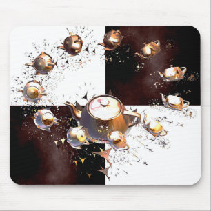 Teapot Party Mouse Pad