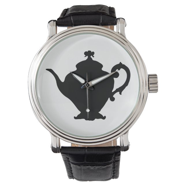 Teapot Silhouette Watch (Front)