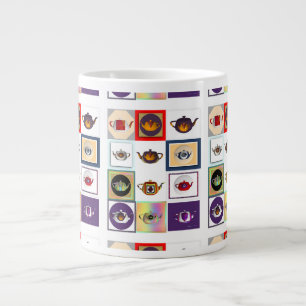 Teapots Design Large Coffee Mug