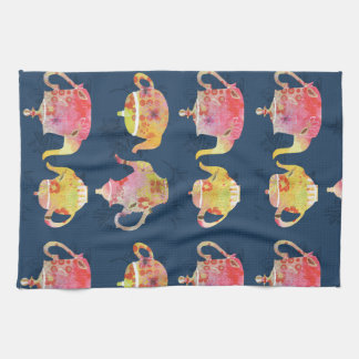 teapots kitchen towels