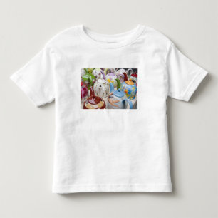 Teapots on sale in Leipzig, Germany Toddler T-Shirt