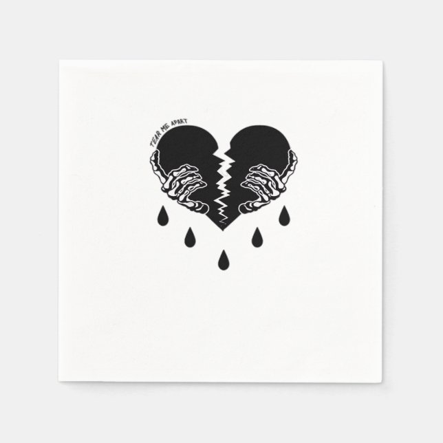 Tear Me Apart Classic Napkin (Front)