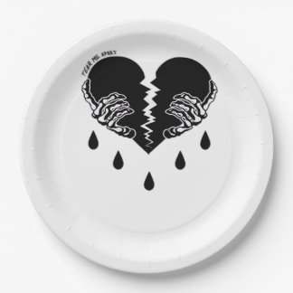 Tear Me Apart Classic Paper Plate