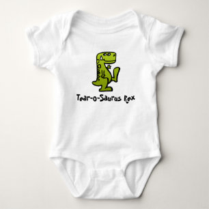 Tear-o-Saurus Rex Charm Baby Bodysuit