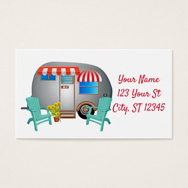 Teardrop Caravan Camper Thunder_Cove  (Front)